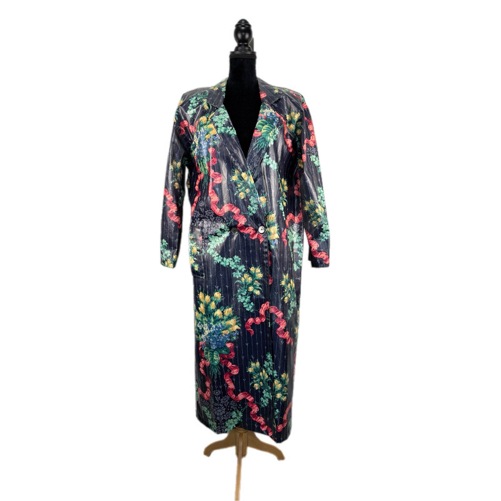 American Vintage Nordic House Rare Floral Rain Coat - Women's Size XL