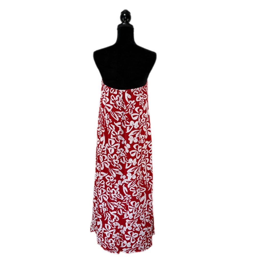 Petal + Pup Red Hawaiian Vibes Strapless Dress - Women's Size XL