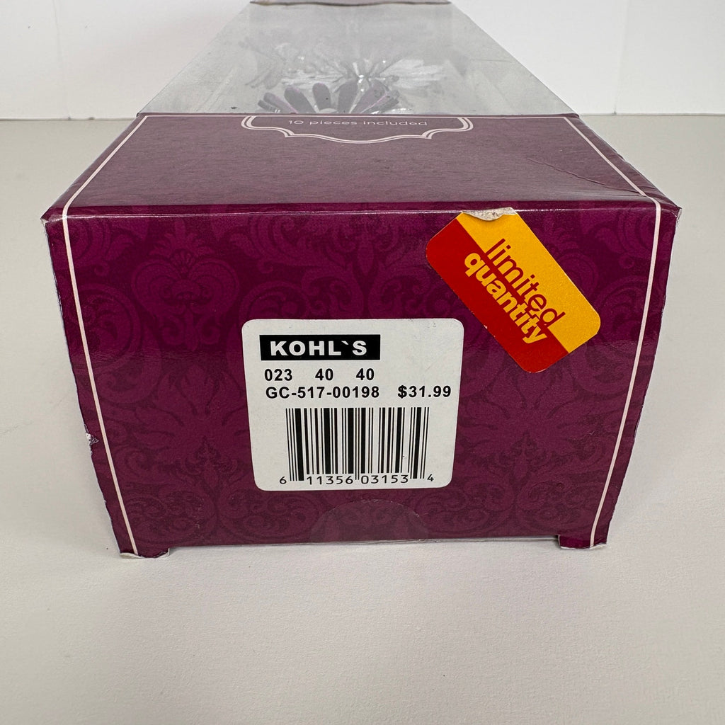 Mirror Purple Daisy Wall Decor - 10 pieces NIB