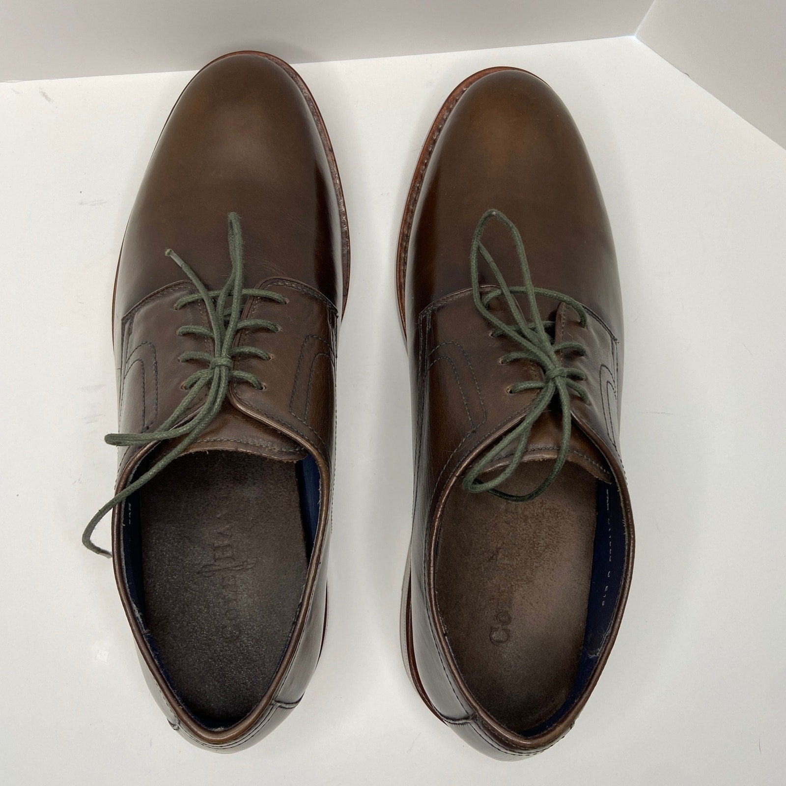 Cole Haan Brown Leather Oxford Dress Shoes - Men's Size 8.5