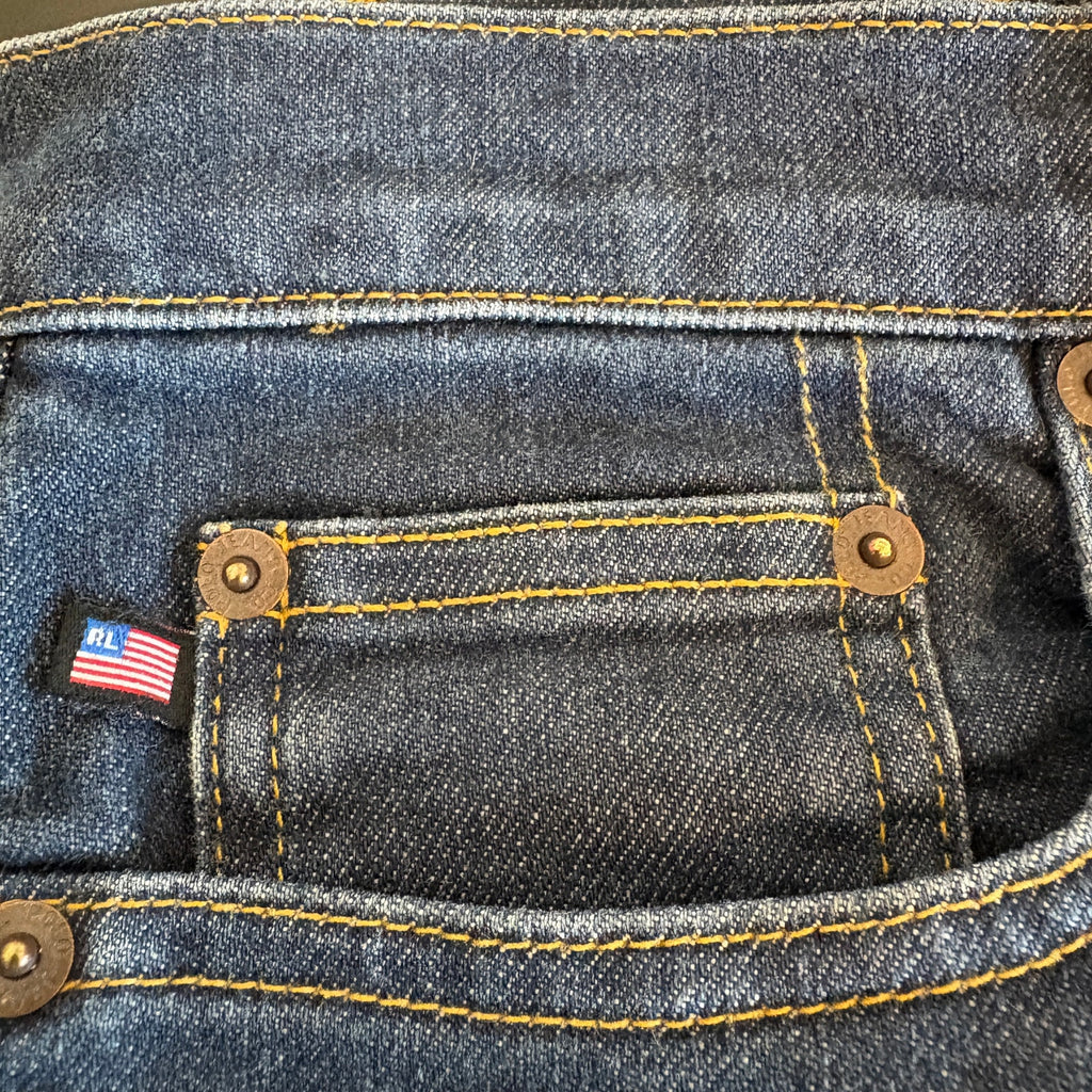 Y2K Polo Jeans Company Stretch Bootcut Snap Sides - Women's Size 6