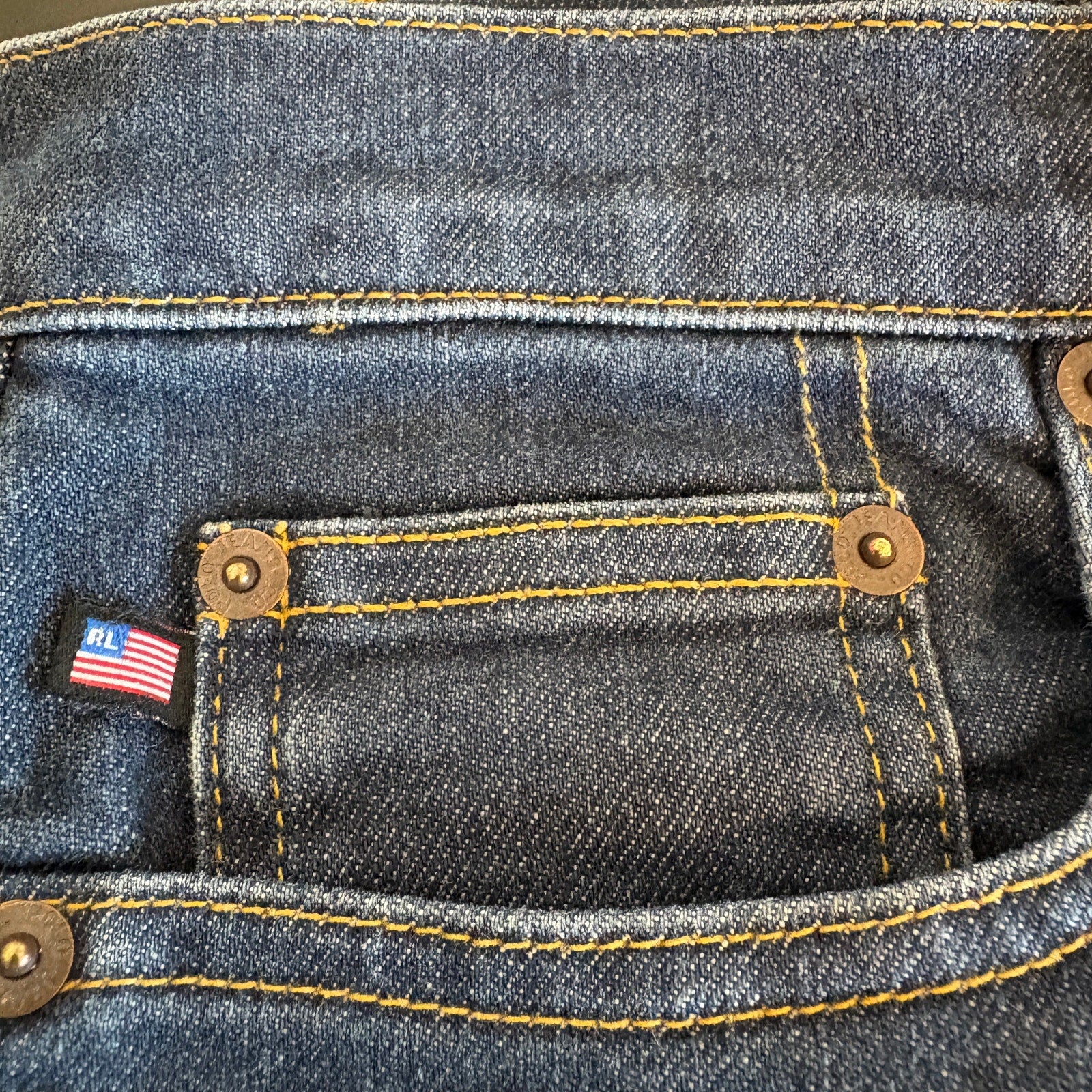 Y2K Polo Jeans Company Stretch Bootcut Snap Sides - Women's Size 6