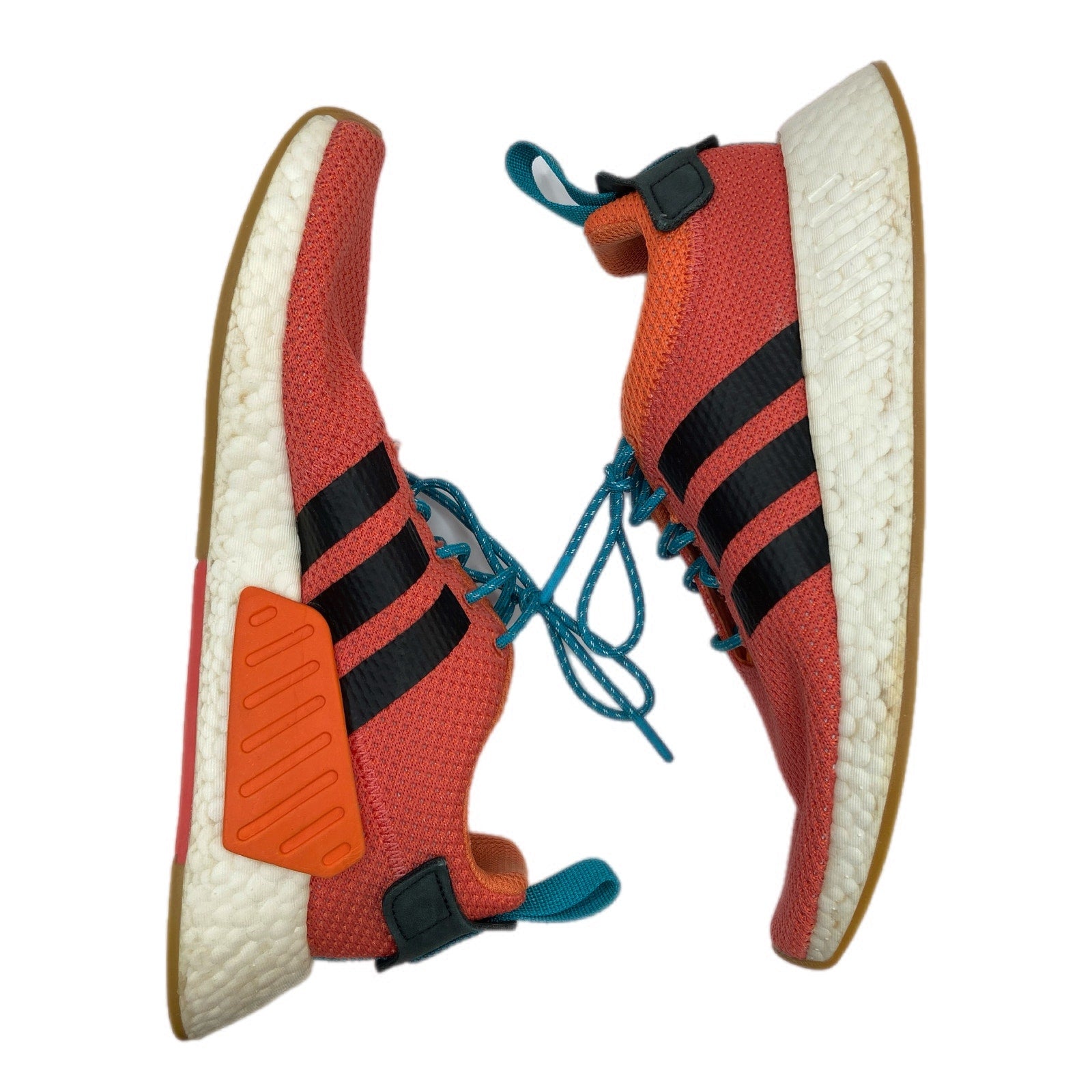 Adidas Originals NMD_R2 Sneaker Spice Orange White - Men's Size 8.5 Threaded Social Club Adidas Originals NMD_R2 Sneaker Spice Orange White - Men's Size 8.5 Threaded Social Club