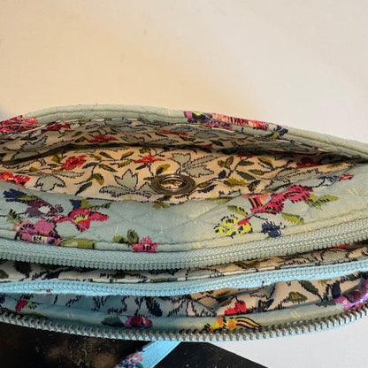 Vera Bradley Water Bouquet Little Hipster Crossbody Purse