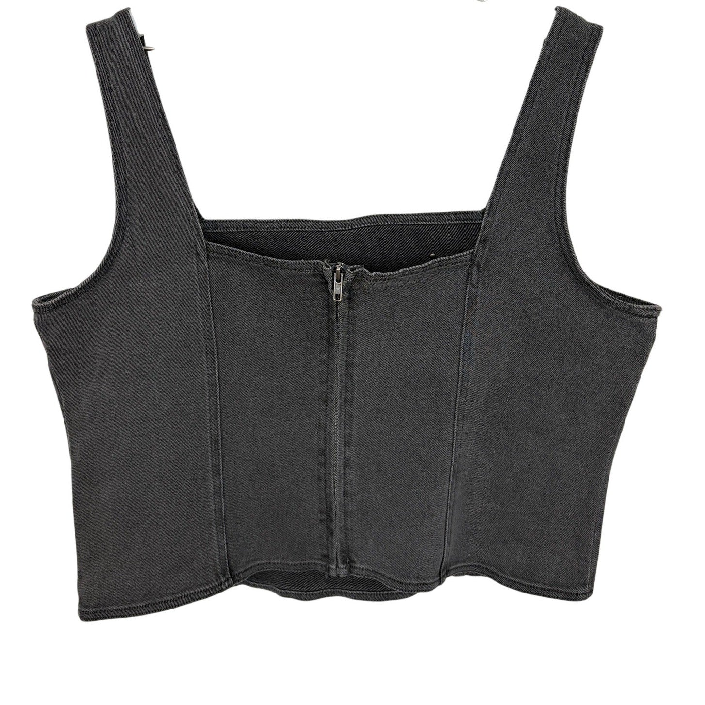 Studded Faded Black Tank Top - Women's Size XL