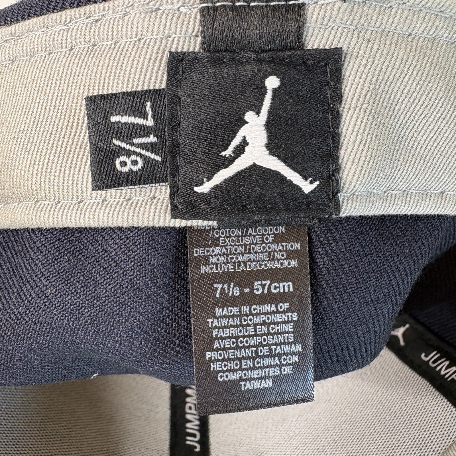 Jumpman University of Michigan Fitted Hat 7 1/8