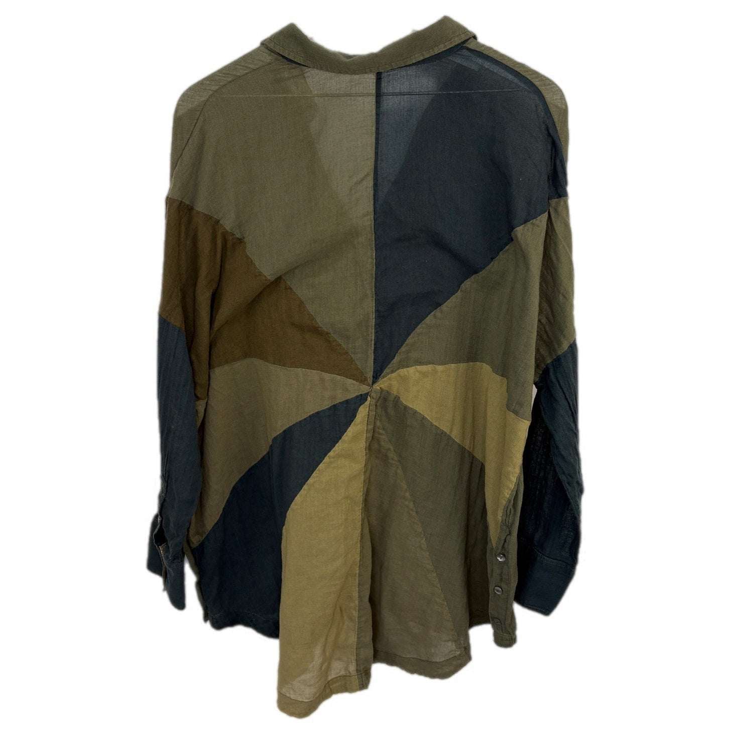 Free People Oversized Button Up Shirt - Women's Size M