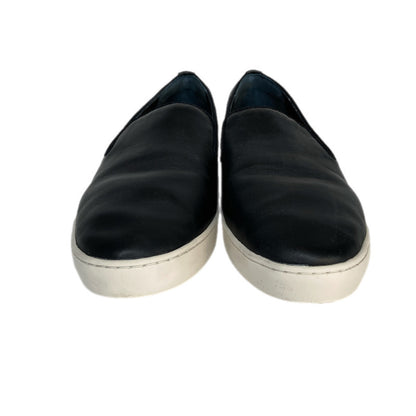 Birdies The Swift Black Leather Slip On Sneakers - Women's Size 10