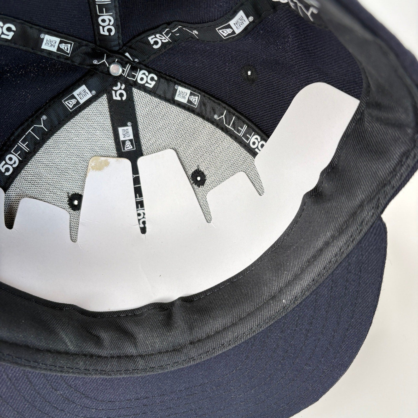 New Era University of Michigan Dark Blue Fitted Hat 6 7/8
