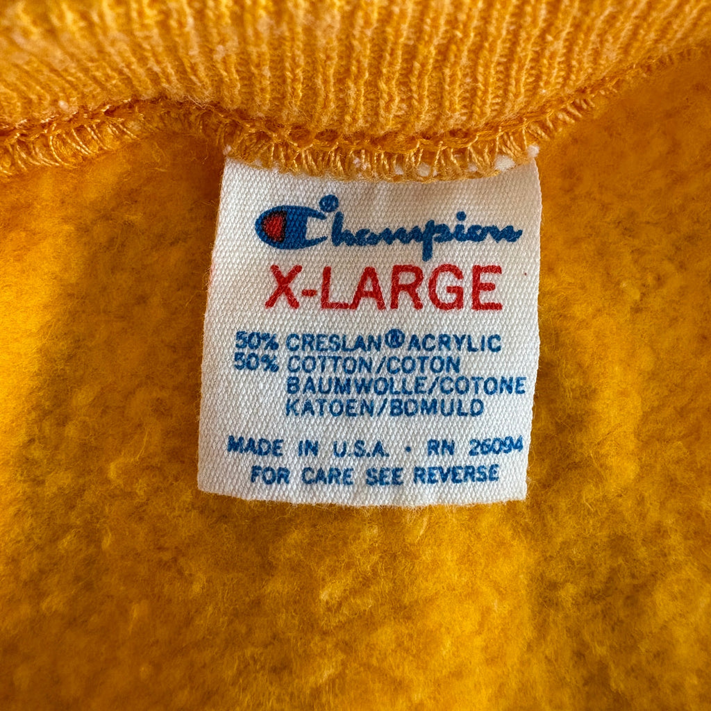 Vintage Champion University of Michigan Baseball Grandpa Sweatshirt - Men's Size XL