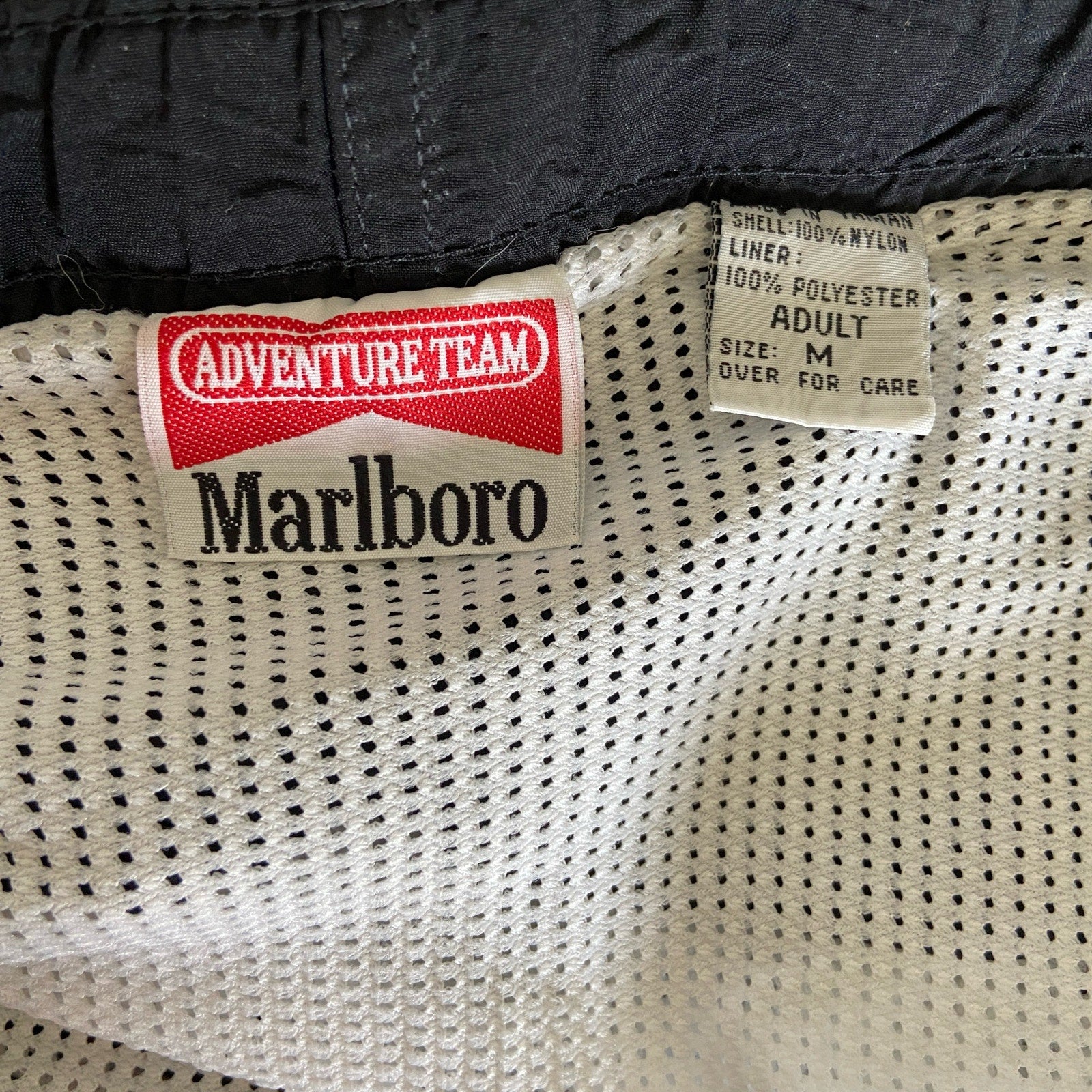 Vintage Marlboro Adventure Team Nylon Swim Trunks - Adult Size M