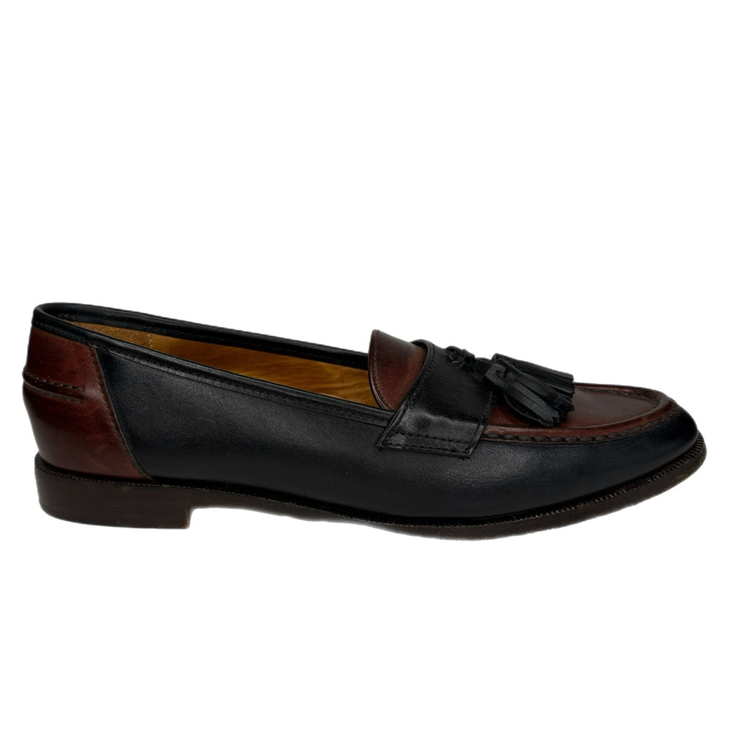 Vintage Cole Haan Leather Tassel Two Tone Loafers - Women's Size 9 Narrow