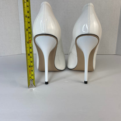 Good American Emma Heels in Ivory - Women's Size 8.5