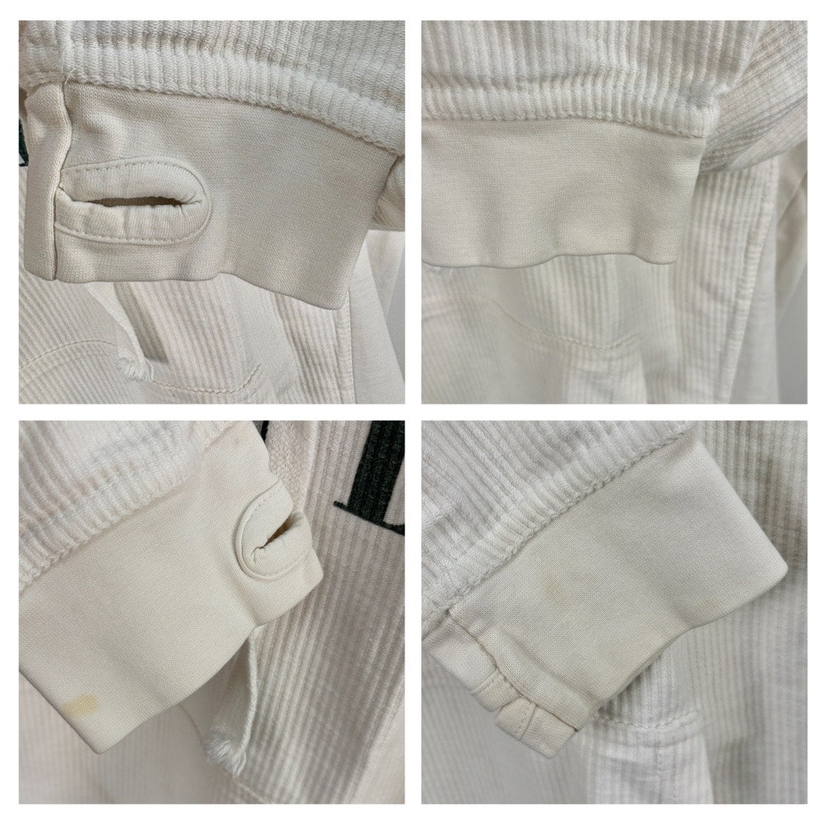 Michigan State Cotton Ribbed Hoodie - Women's Size L