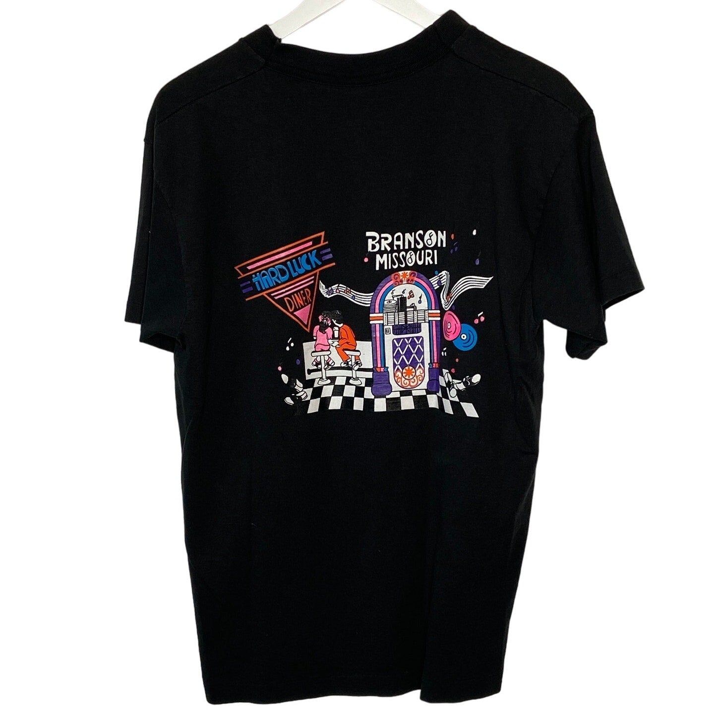 American Vintage Single Stitch Branson MO Hard Luck Diner - Adult Size L