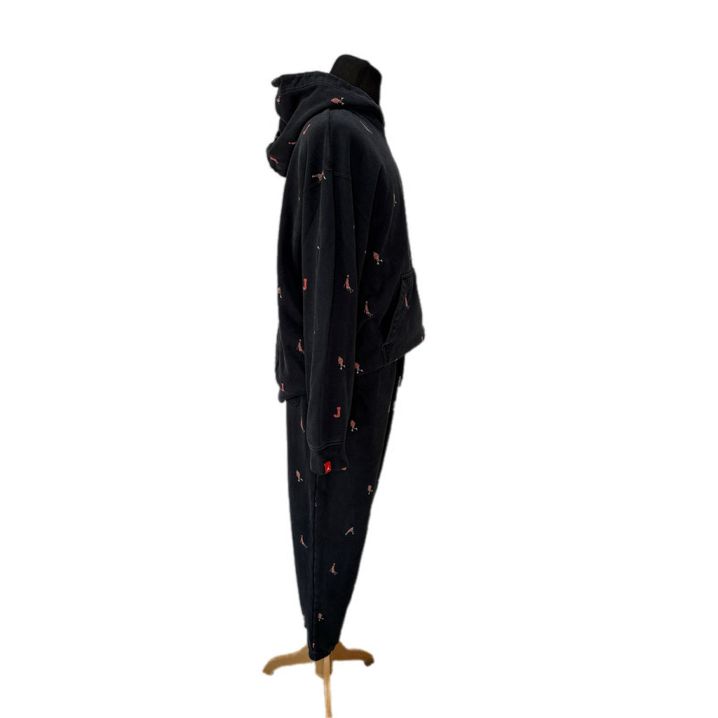 Air Jordan Essentials AOP Hoodie and Jogger Pants - Men's XL