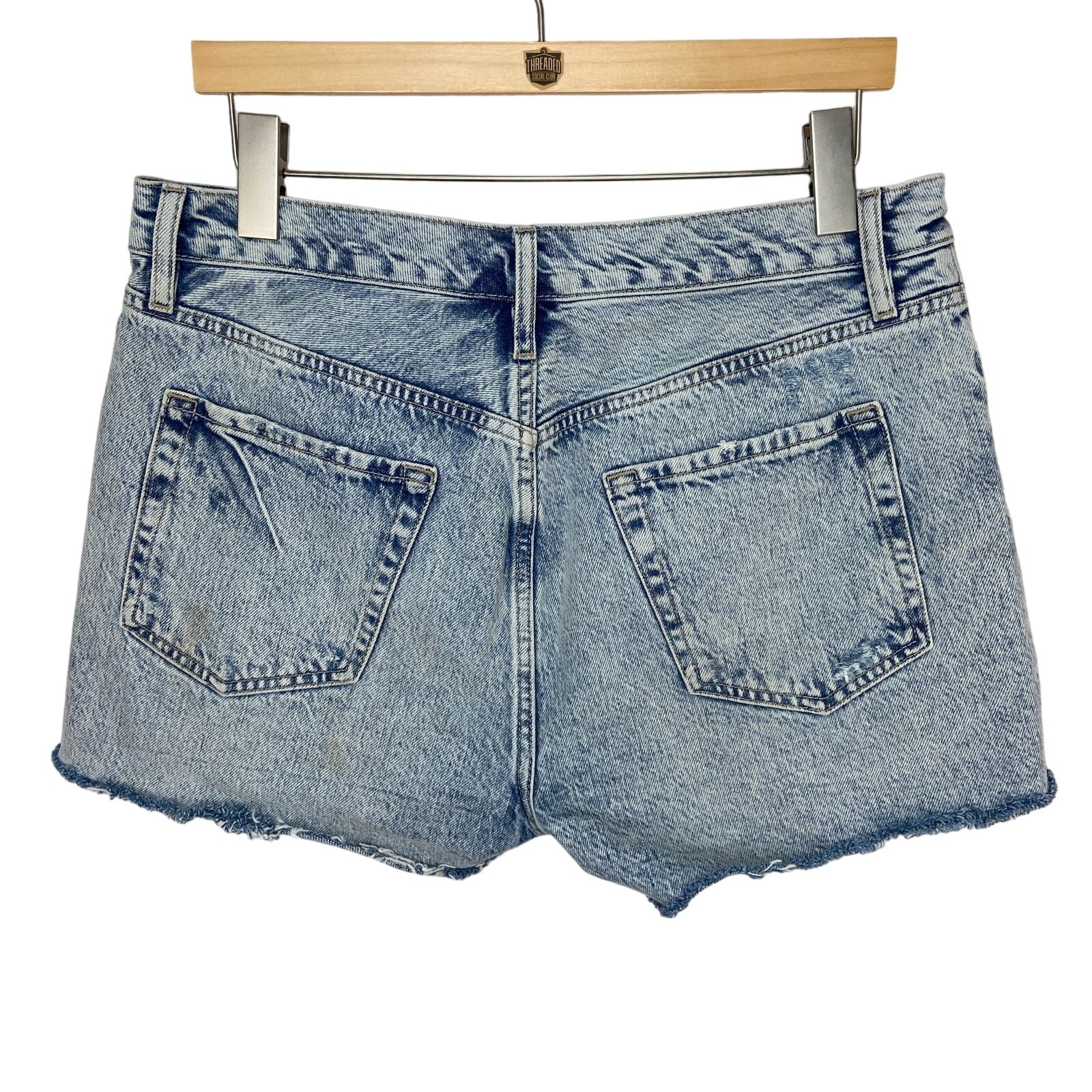 Frame Le Simone Cut Off Shorts - Women's Size 30