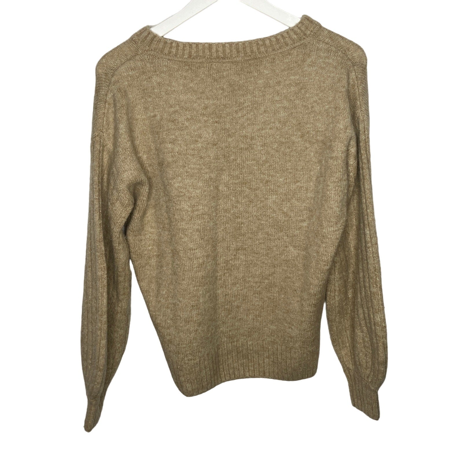 Max Studio Balloon Sleeve Crewneck Sweater - Women's Size S