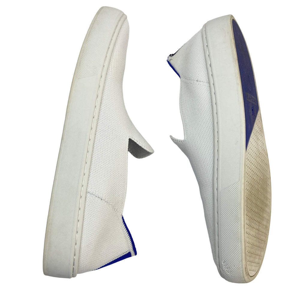 Rothy's The Original White Slip On Sneakers - Women's Size 7.5