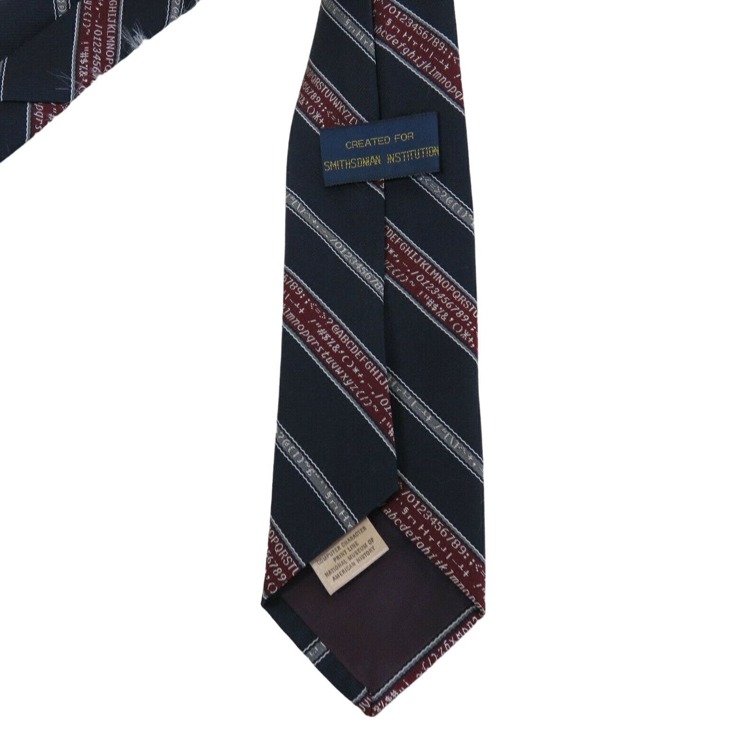 National Museum of American History Computer Character Print Line Men's Tie