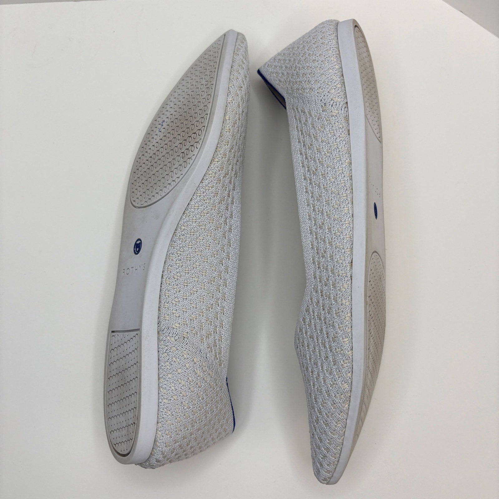 Rothy's The Point in Light Grey - Women's Size 9