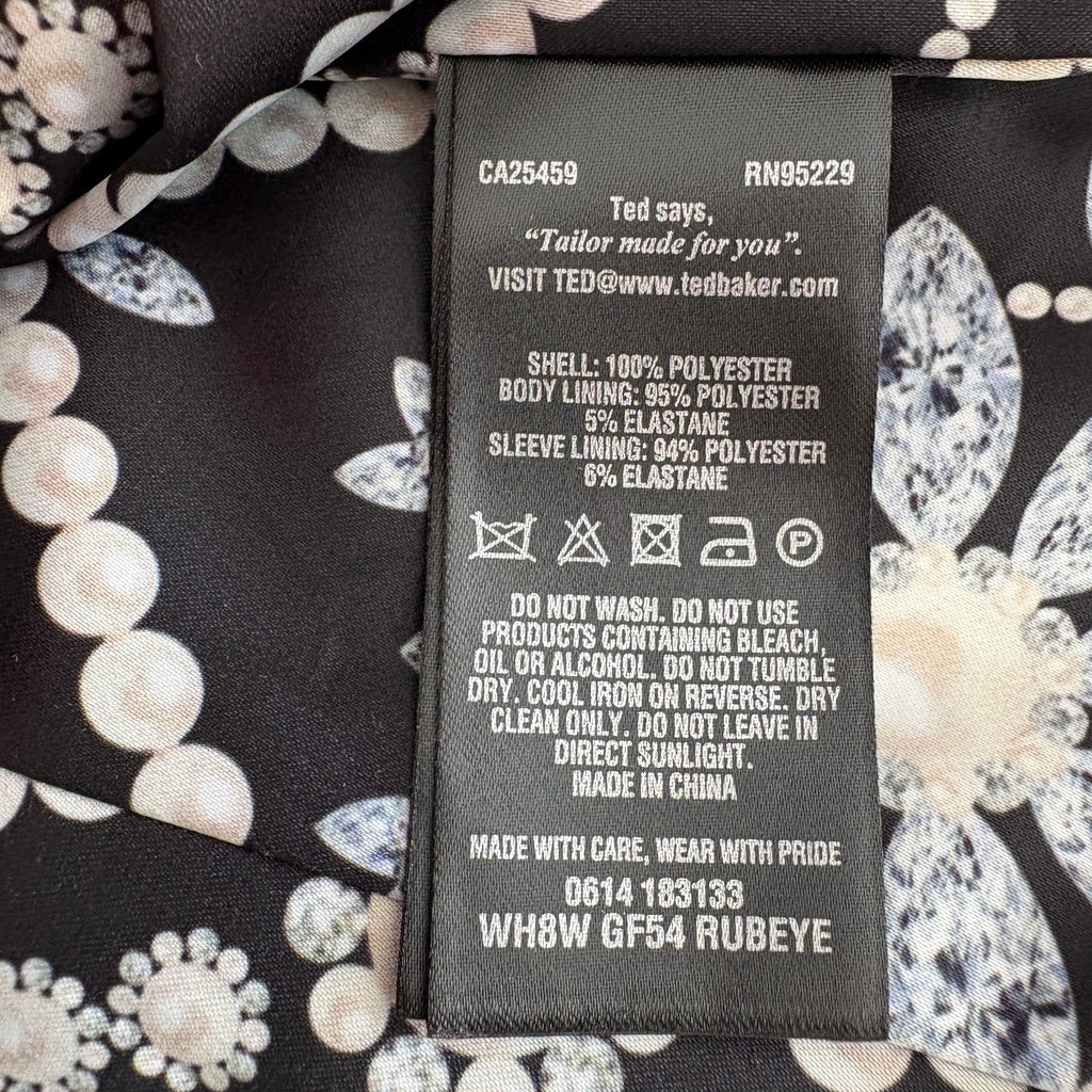 Ted Baker Scallop Edge Blazer Jacket - Women's Size 1