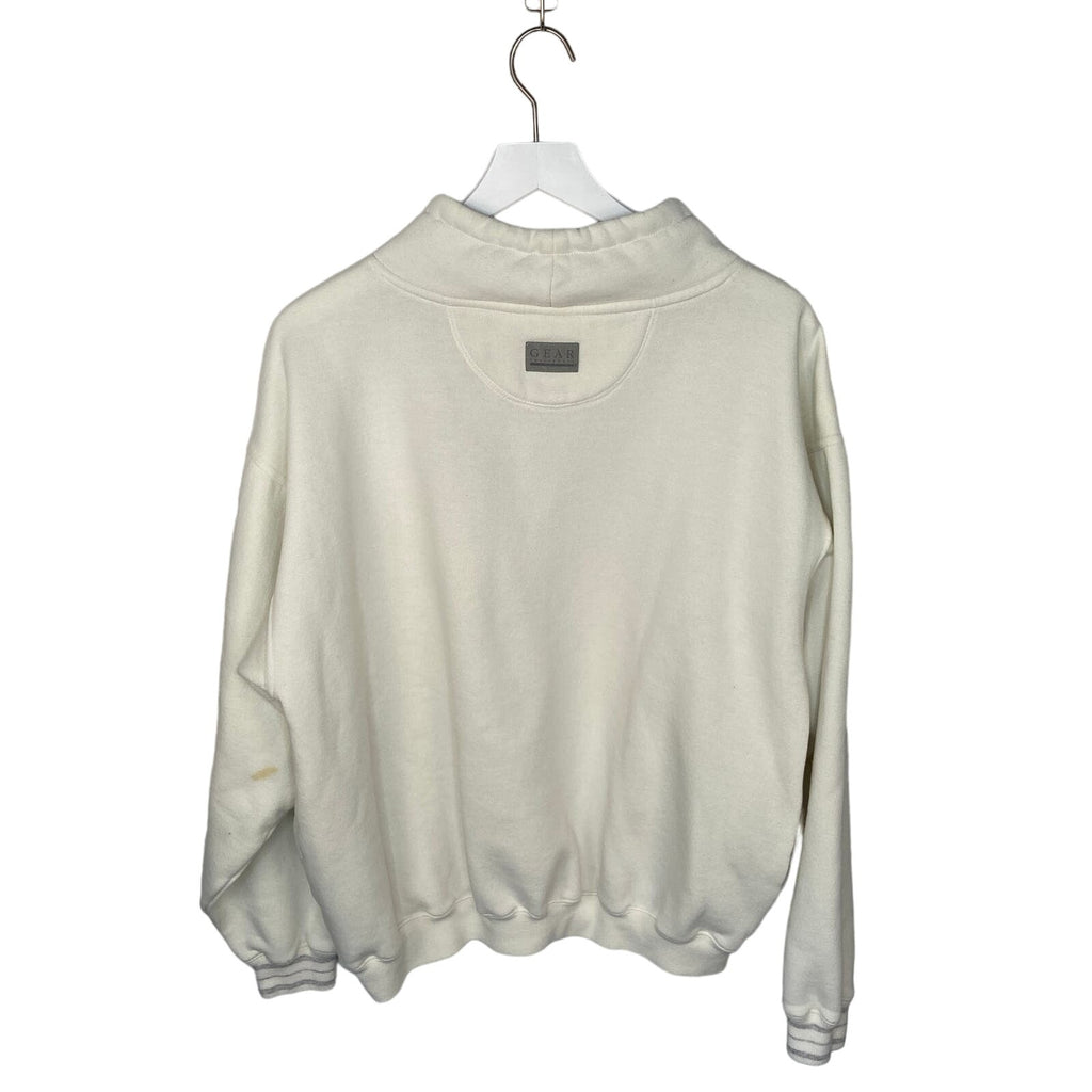 Vintage Whitecaps Baseball Mock Neck Sweatshirt - Adult Size M