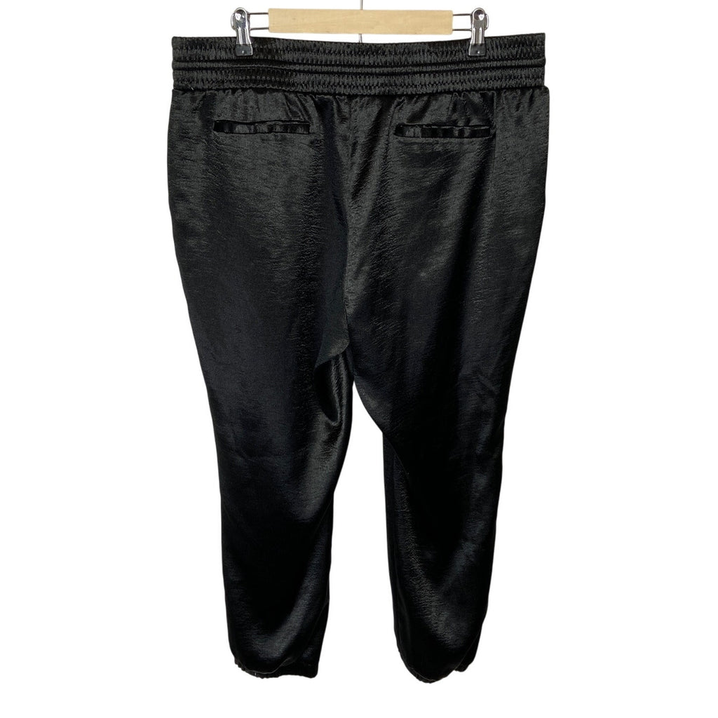 New York & Company Silky Feel Black Joggers - Women's Size XL