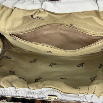 Vintage Letisse Gray Shoulder Strap Pouch Purse