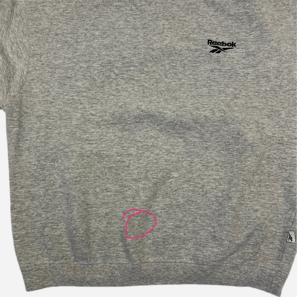 Y2K Reebok Gray Crewneck Sweatshirt - Men's Size Small