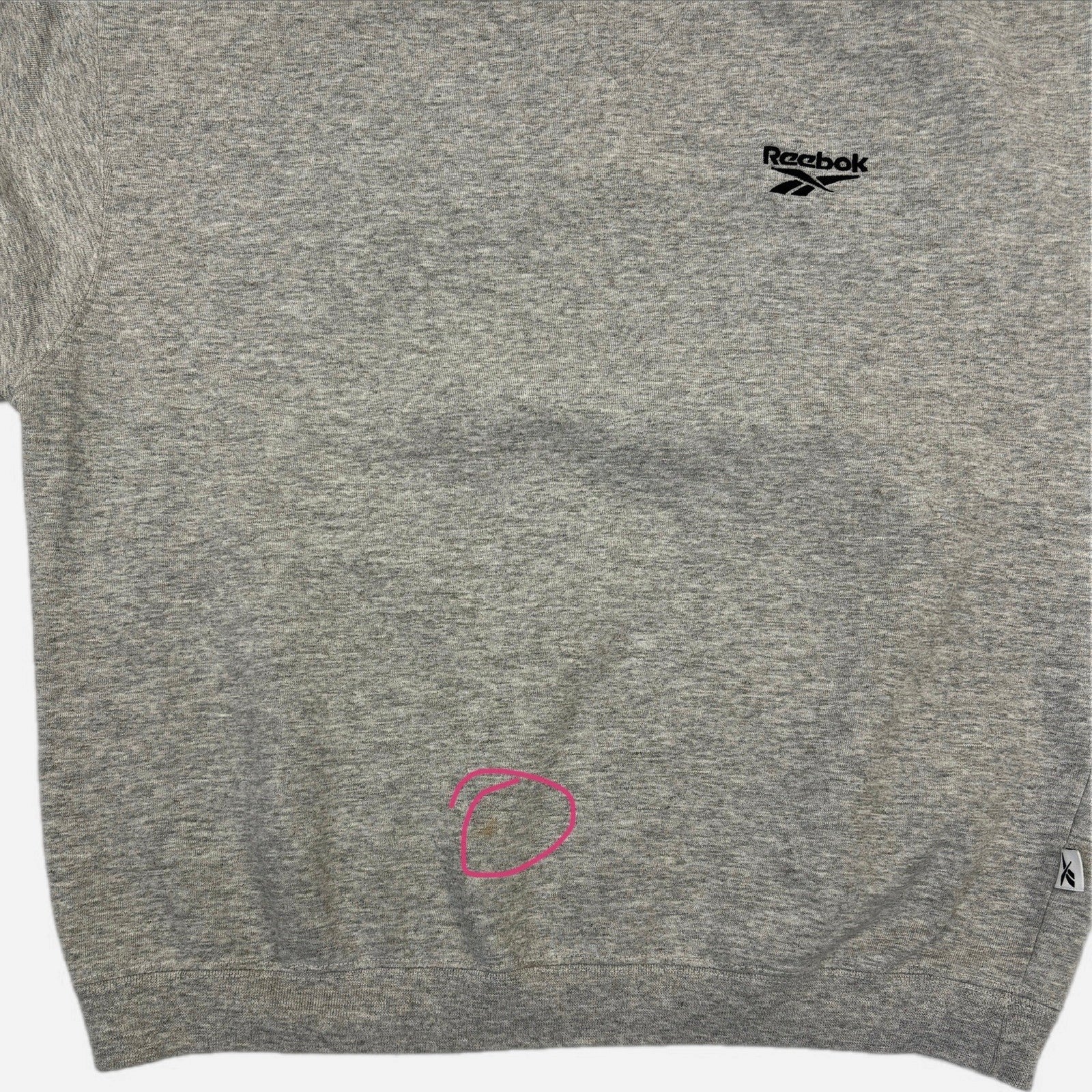 Y2K Reebok Gray Crewneck Sweatshirt - Men's Size Small