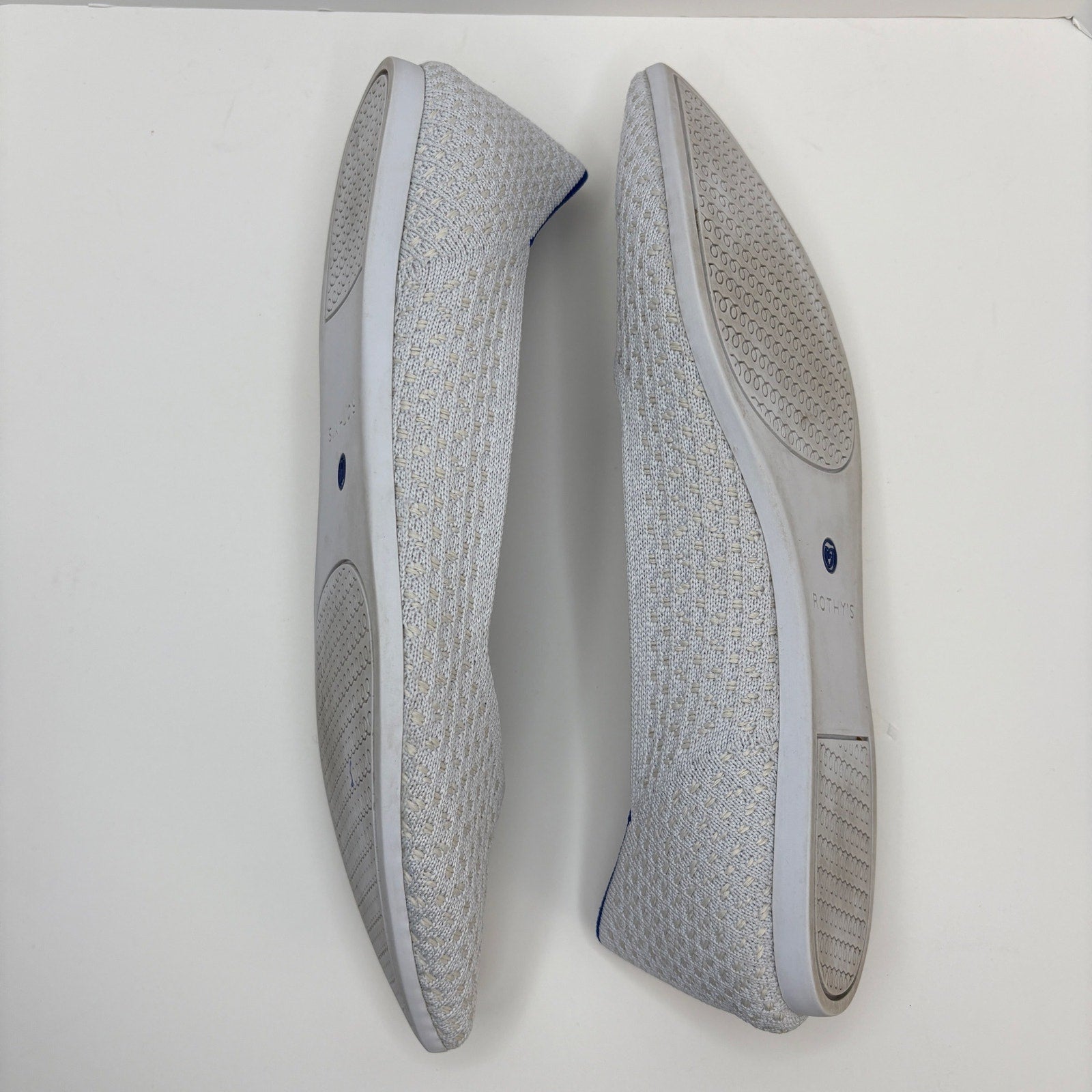 Rothy's The Point in Light Grey - Women's Size 9