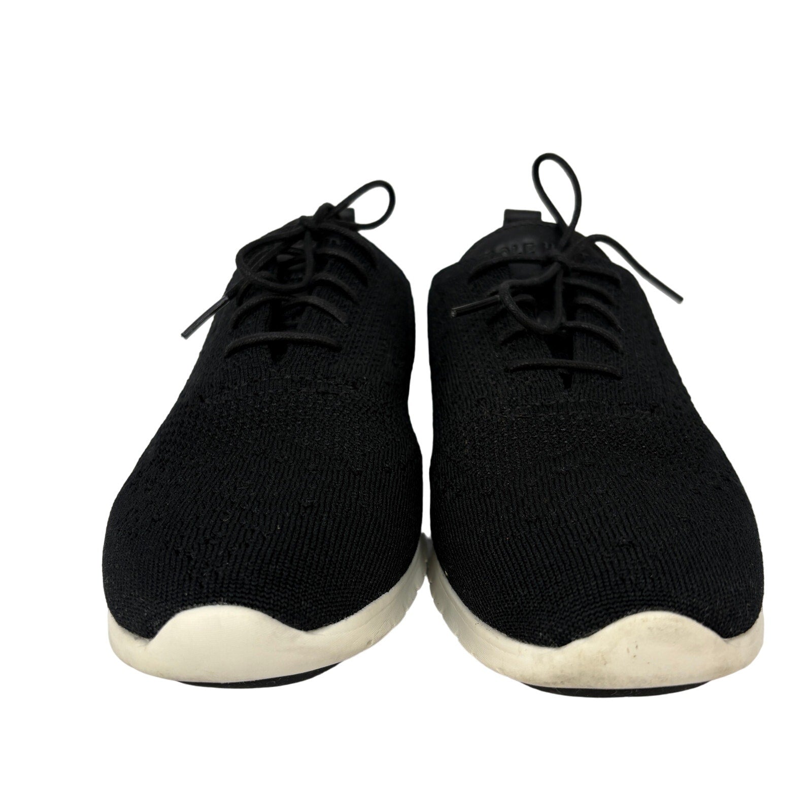Cole Haan Zerogrand Black Knit Oxford Sneakers - Women's Size 11B