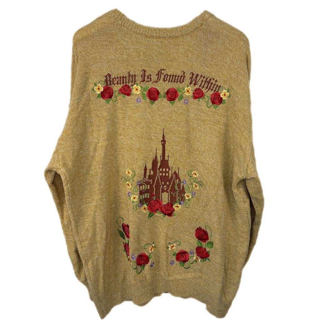 Disney Her Universe Hot Topic Beauty and the Beast Cardigan Sweater - Women's 3X