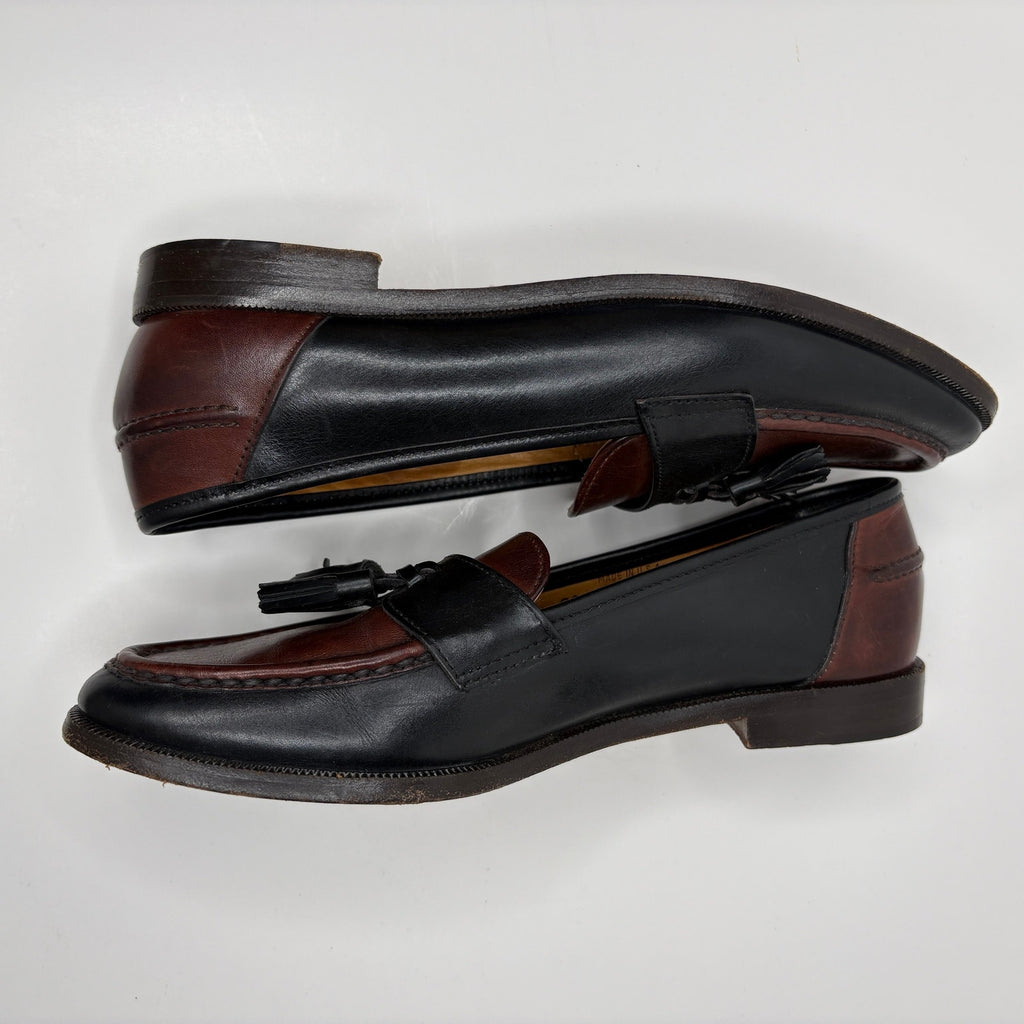 Vintage Cole Haan Leather Tassel Two Tone Loafers - Women's Size 9 Narrow