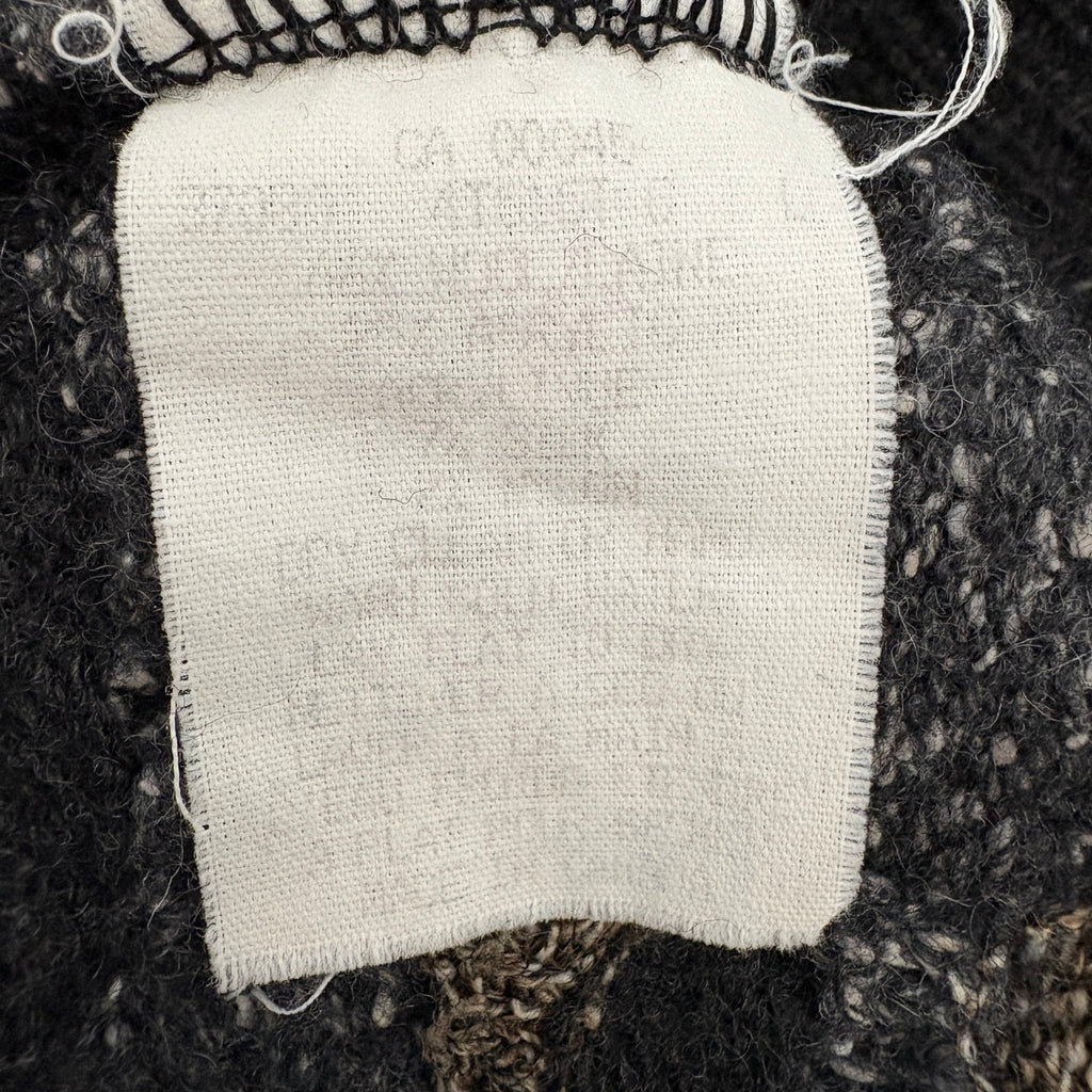 Vintage Texture Stripe Grandpa Sweater Made in Canada - Men's Size L