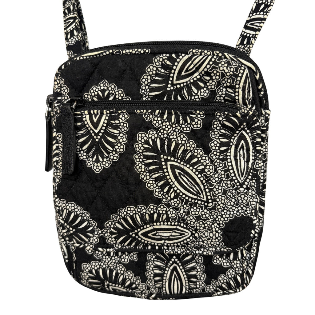 Vera Bradley Blanco Bouquet Mini Hipster Crossbody Bag