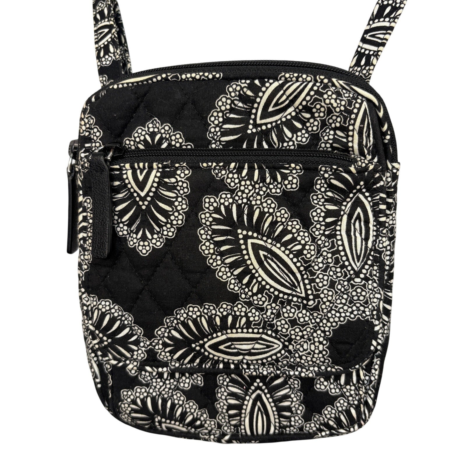 Vera Bradley Blanco Bouquet Mini Hipster Crossbody Bag