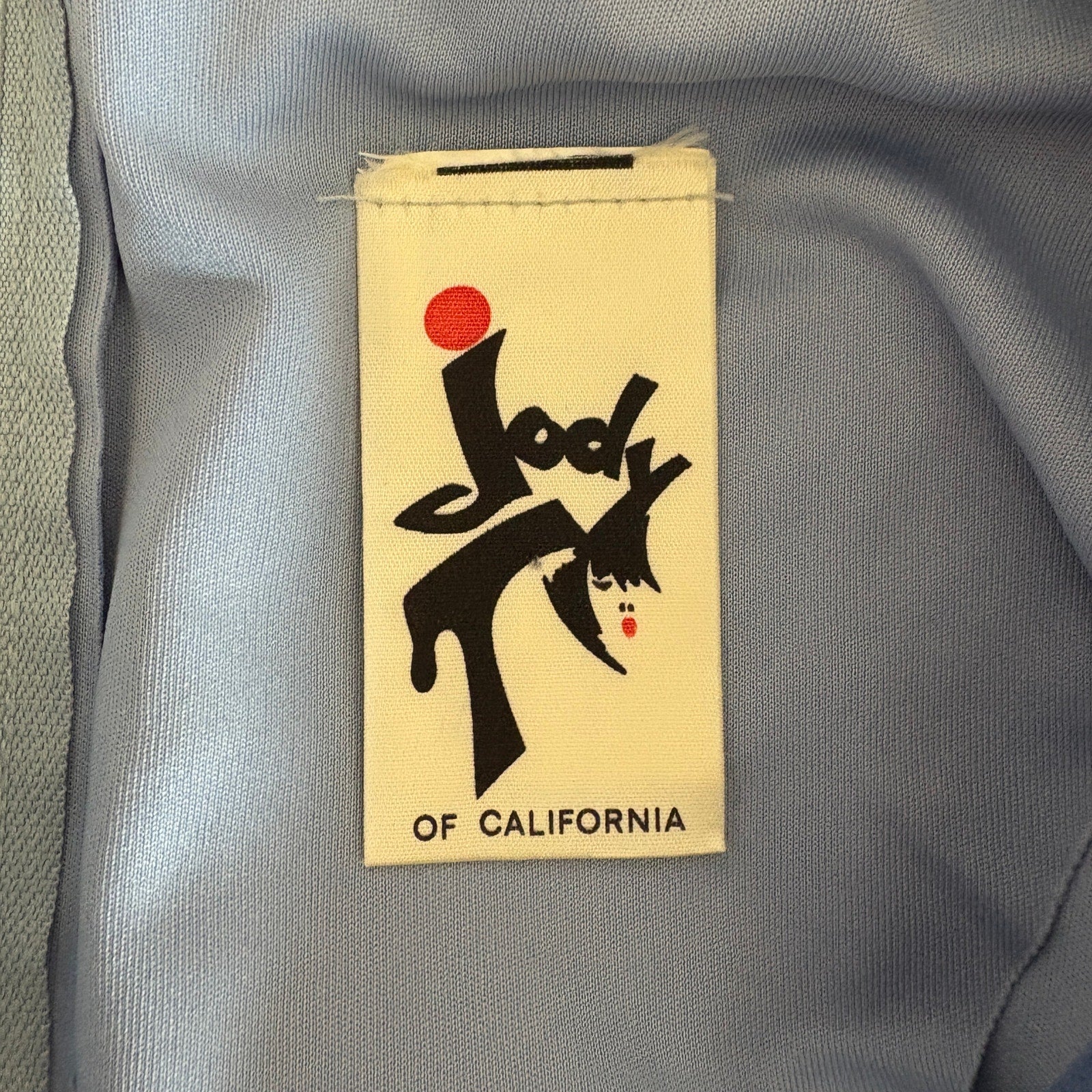 Vintage Jody T 70s Blue Prairie Dress - Women's Size 7