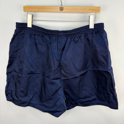 American Vintage Nike Navy Blue Soccer Shorts - Men's Size XL