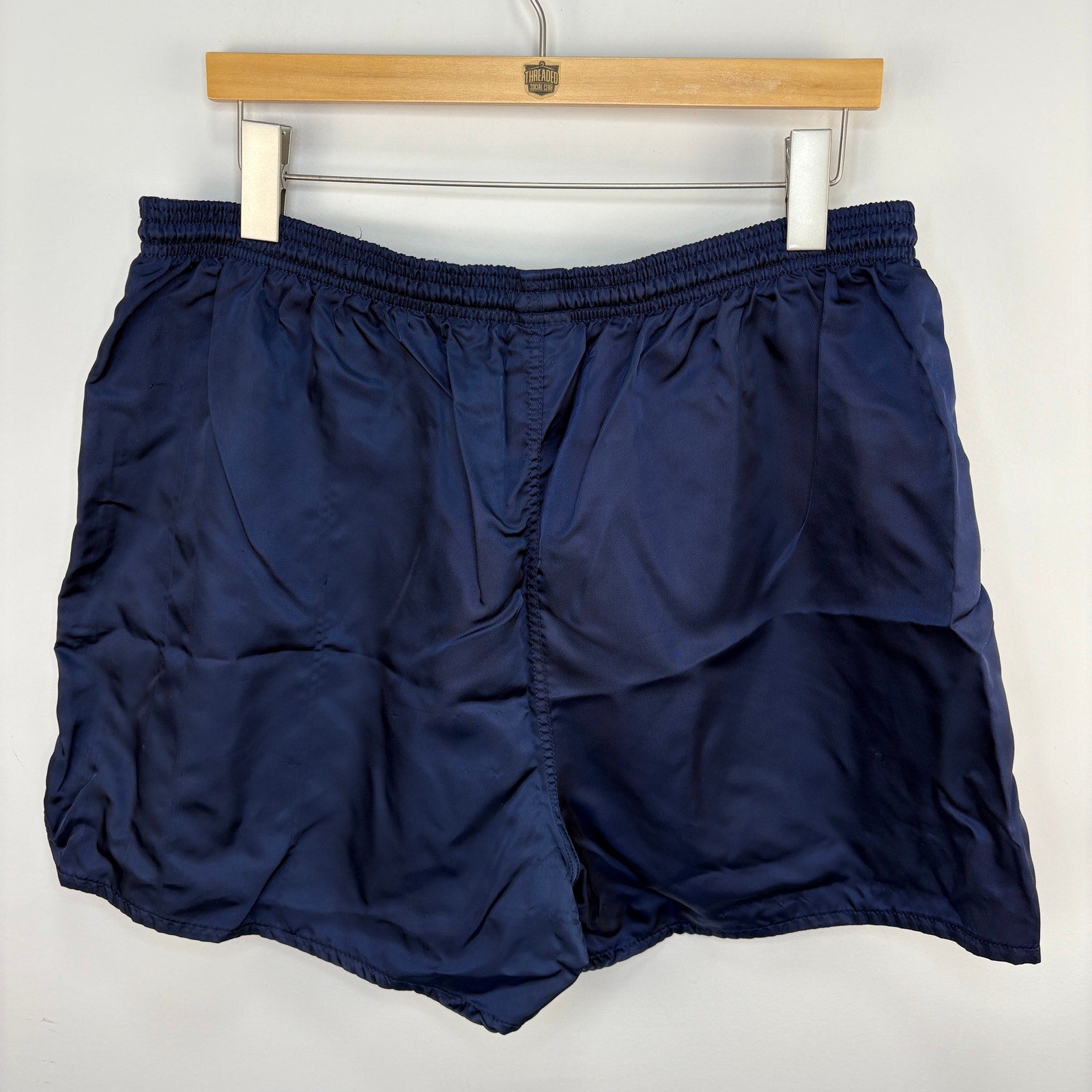 Vintage Nike Navy Blue Soccer Shorts Made in USA - Men's Size XL