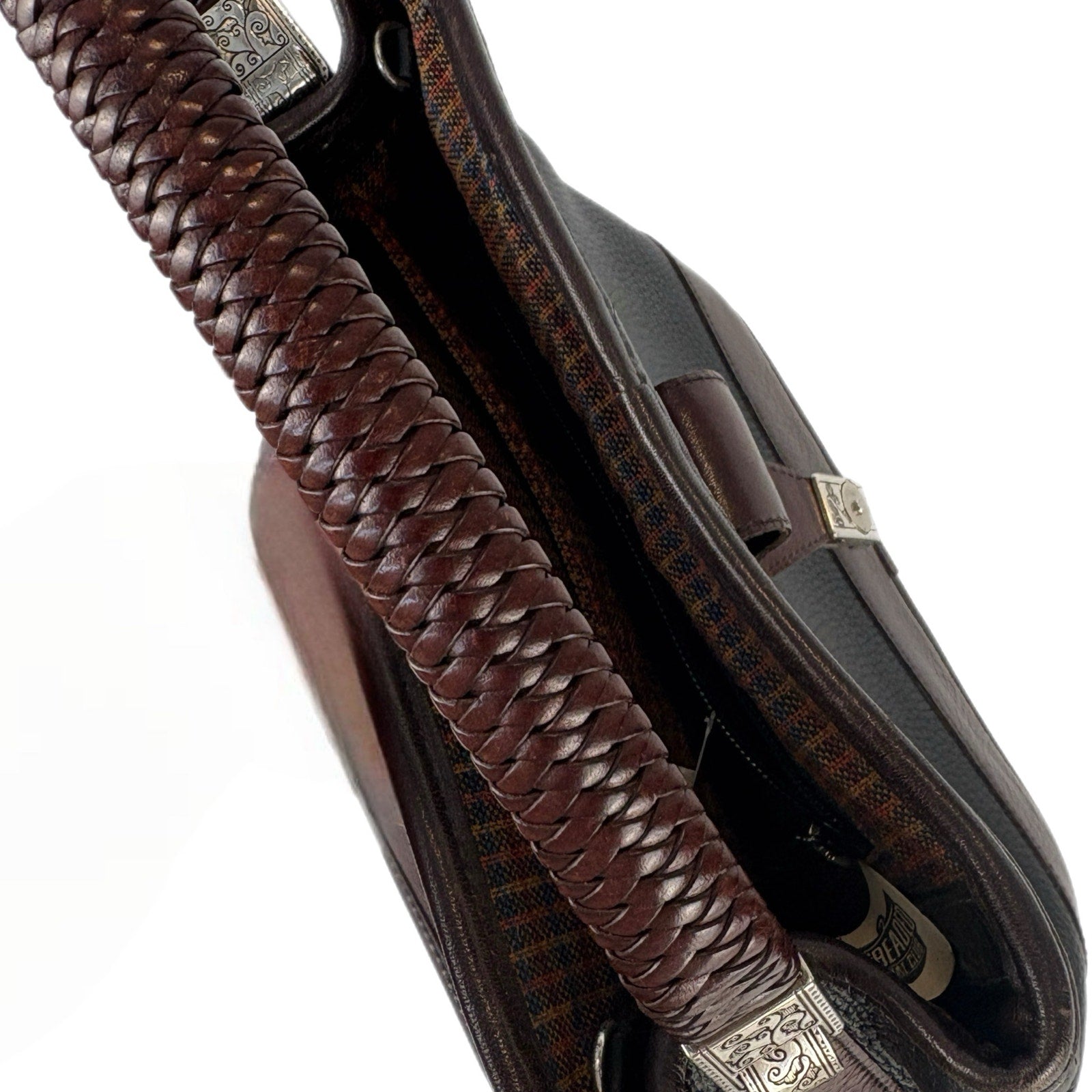 Vintage Brighton Leather Bucket Bag