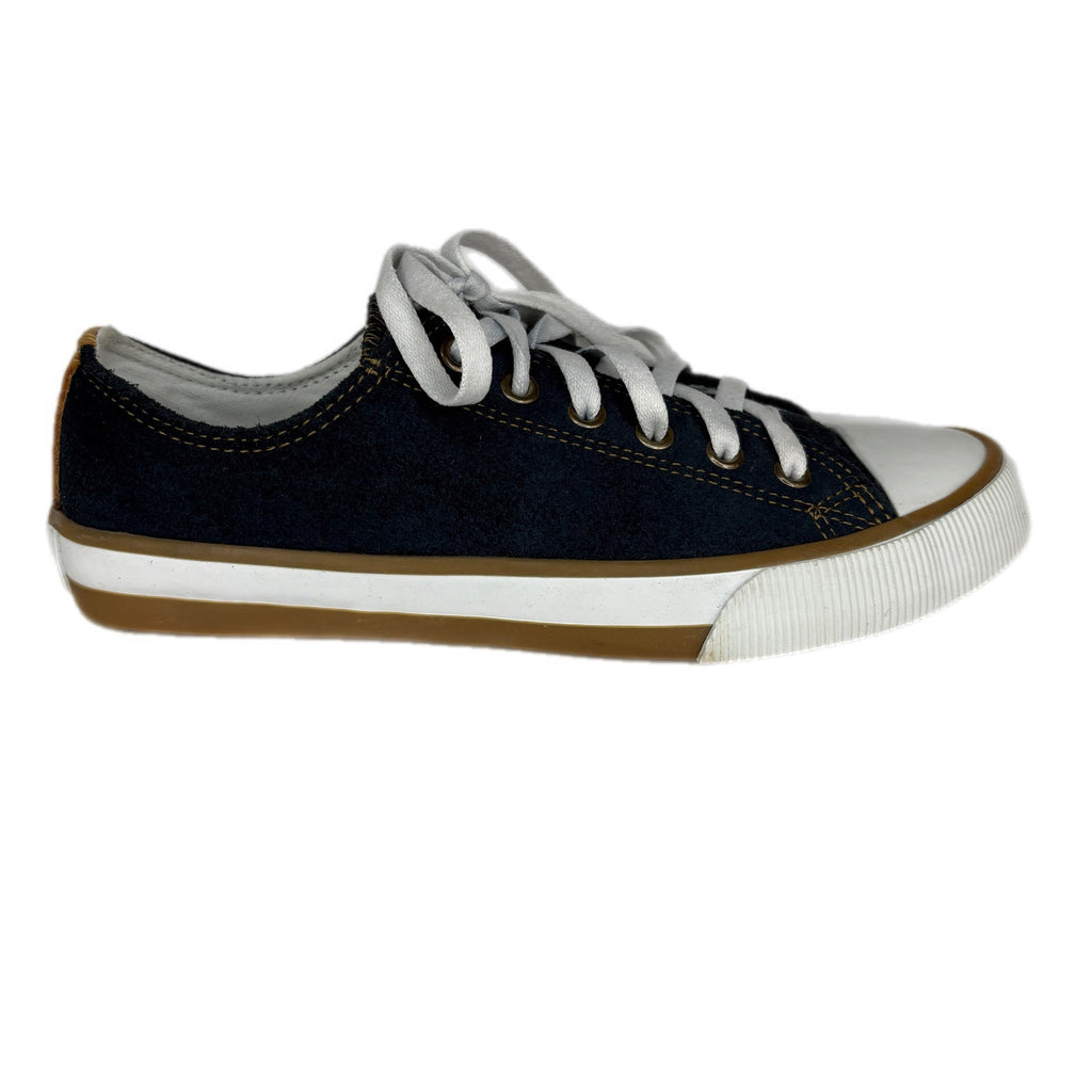 Harley-Davidson Burleigh Blue Suede Sneakers - Women's Size 8.5