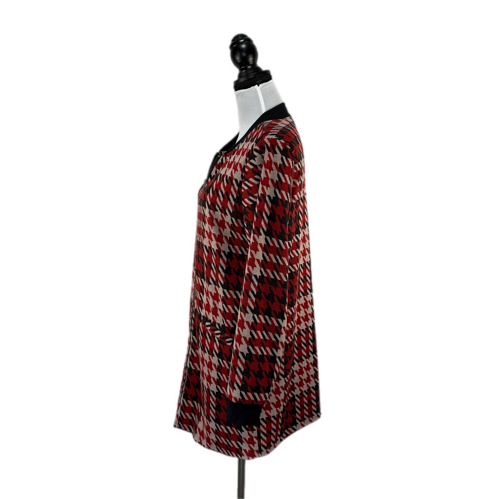 Sanctuary City Topper Houndstooth Coat - Women's Size M
