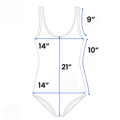 American Vintage 90's Nautica Navy Blue One Piece Bathing Suit - Women's Size 10