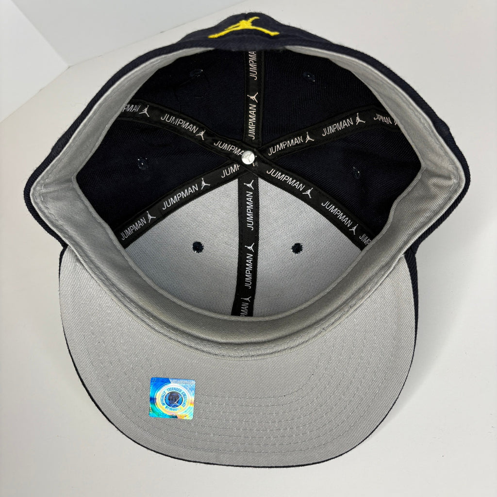 Jumpman University of Michigan Fitted Hat 7 1/8