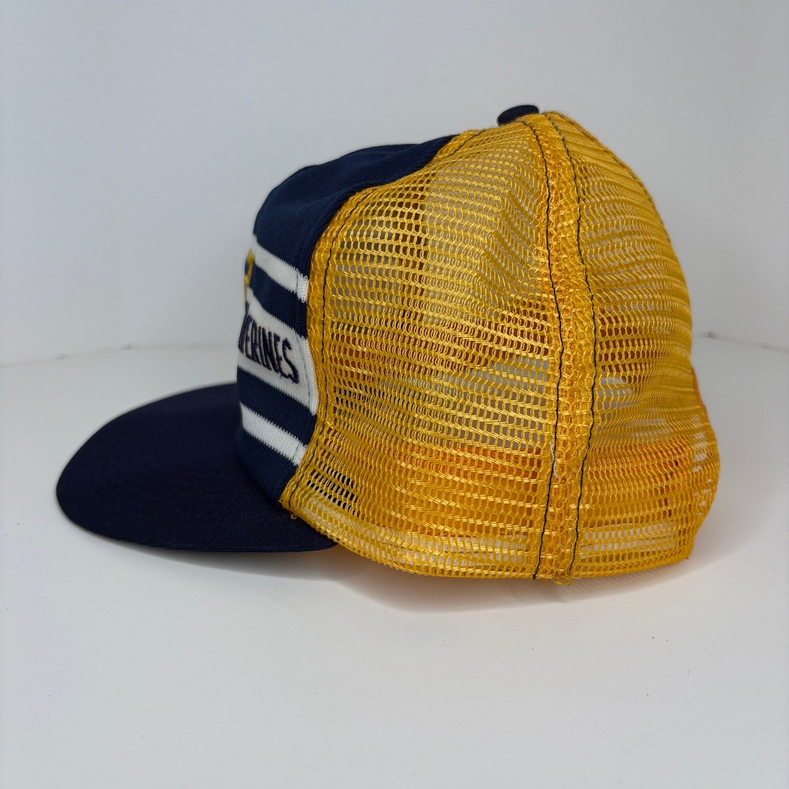 Vintage University of Michigan Mesh Embroidered Snapback Hat