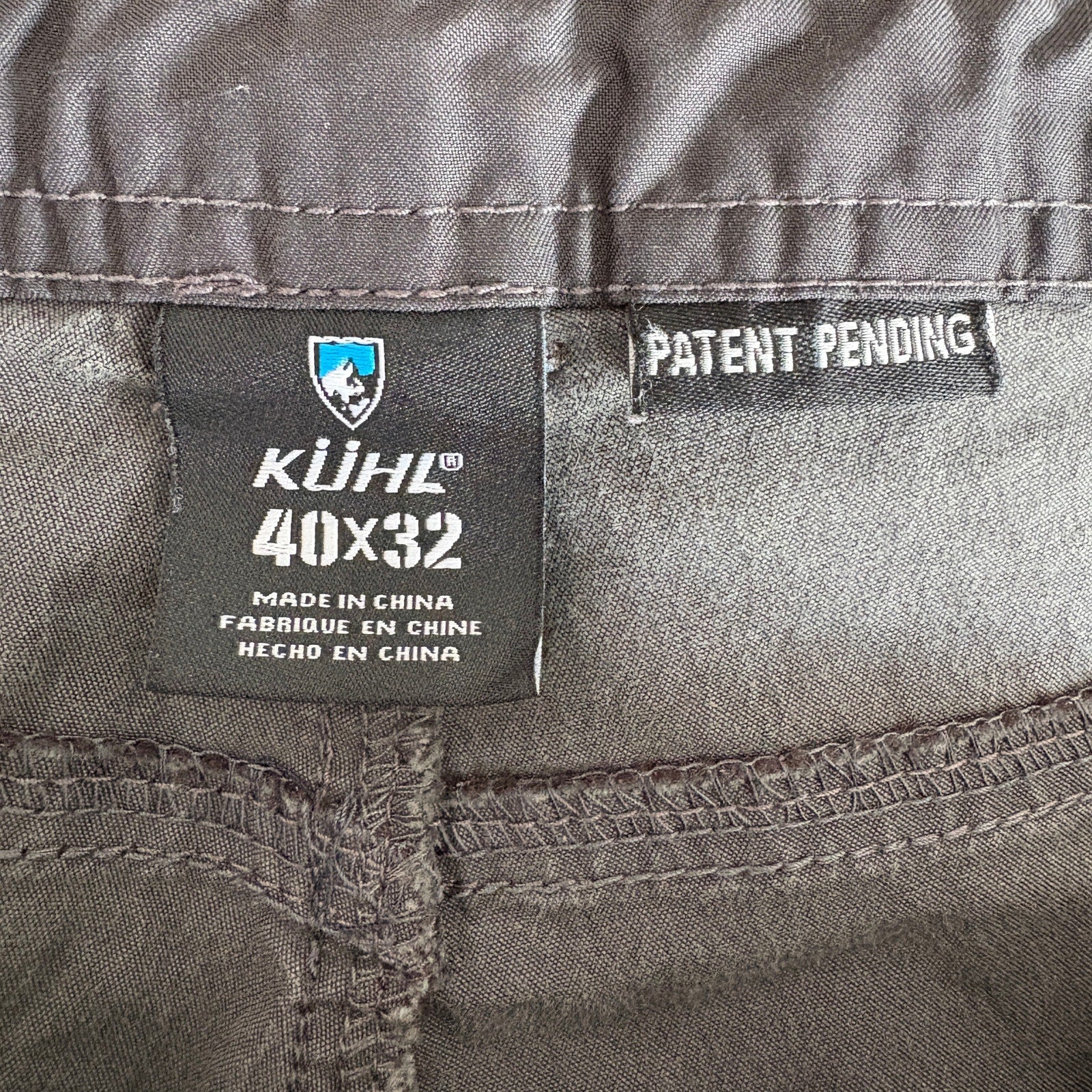 Kuhl Slax Outdoor Hiking Pants in Carbon - Men's Size 40x32