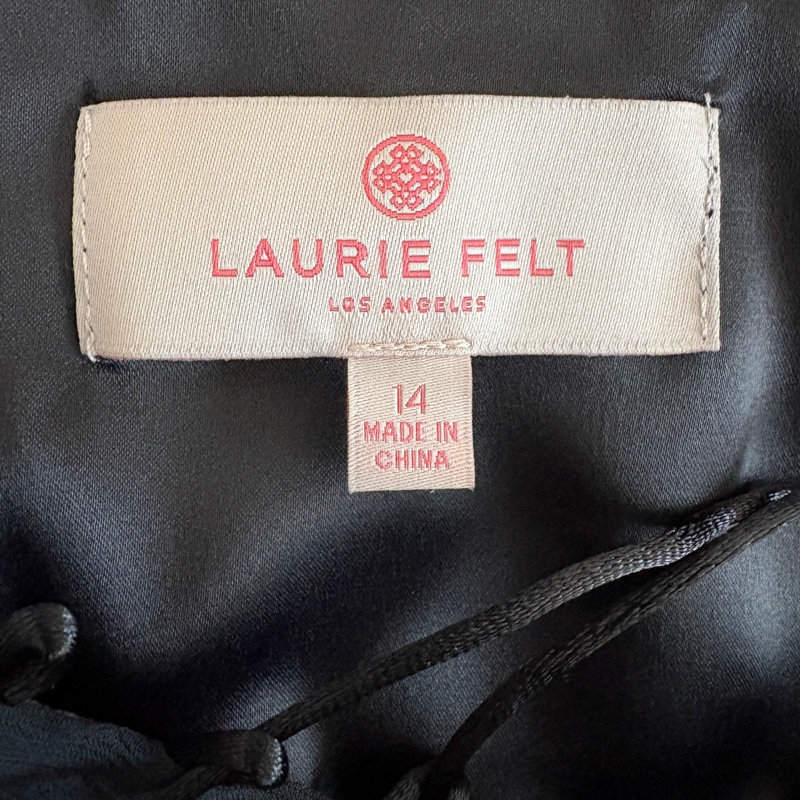 Laurie Felt Long Black Whimsigoth Witch Vibes Maxi Dress - Women's Size 14