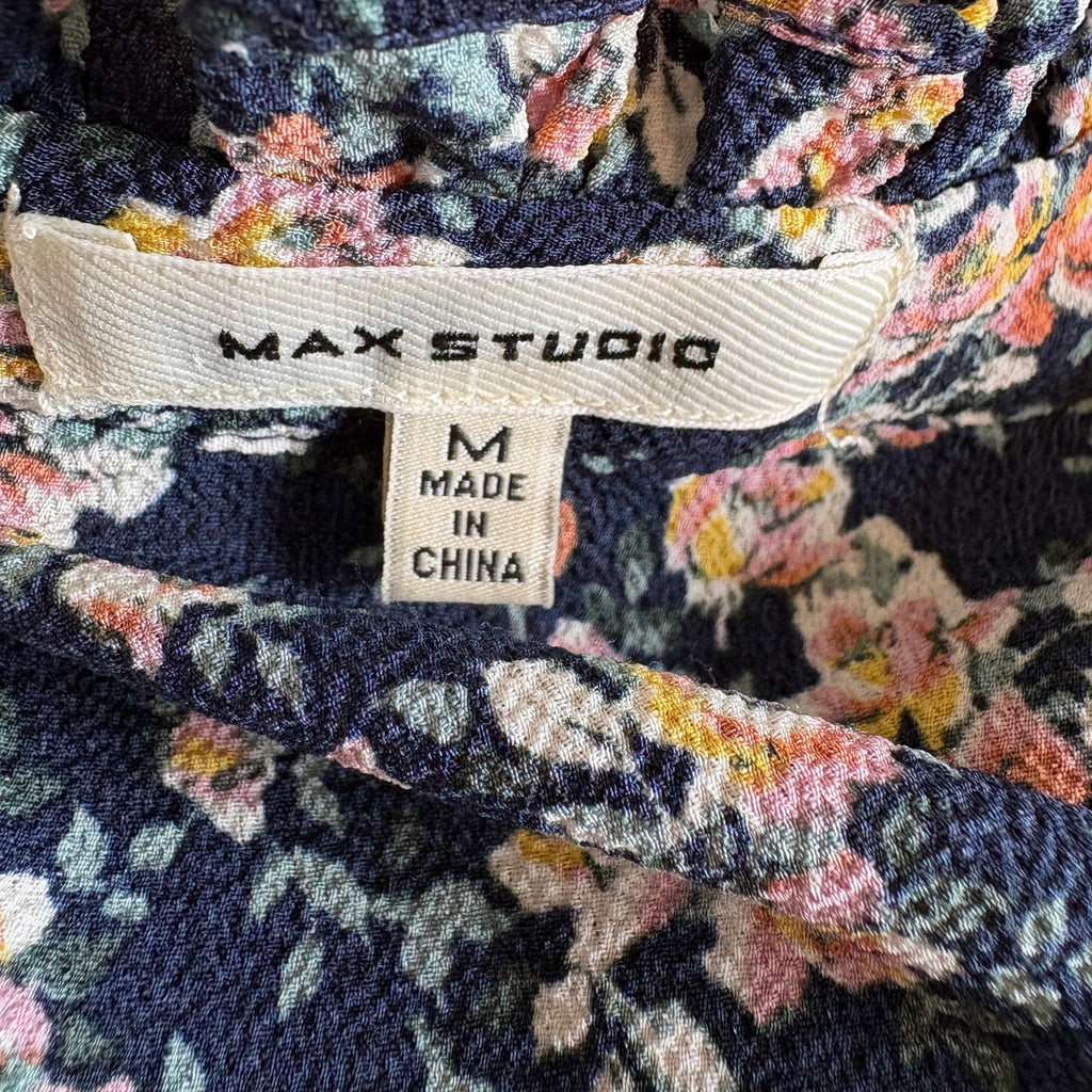 Max Studio Floral Maxi Dress - Women's Size M
